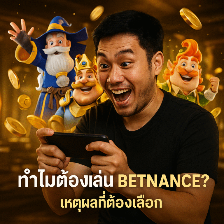 ทำไมต้องเล่น BETNANCE? เหตุผลที่ต้องเลือก