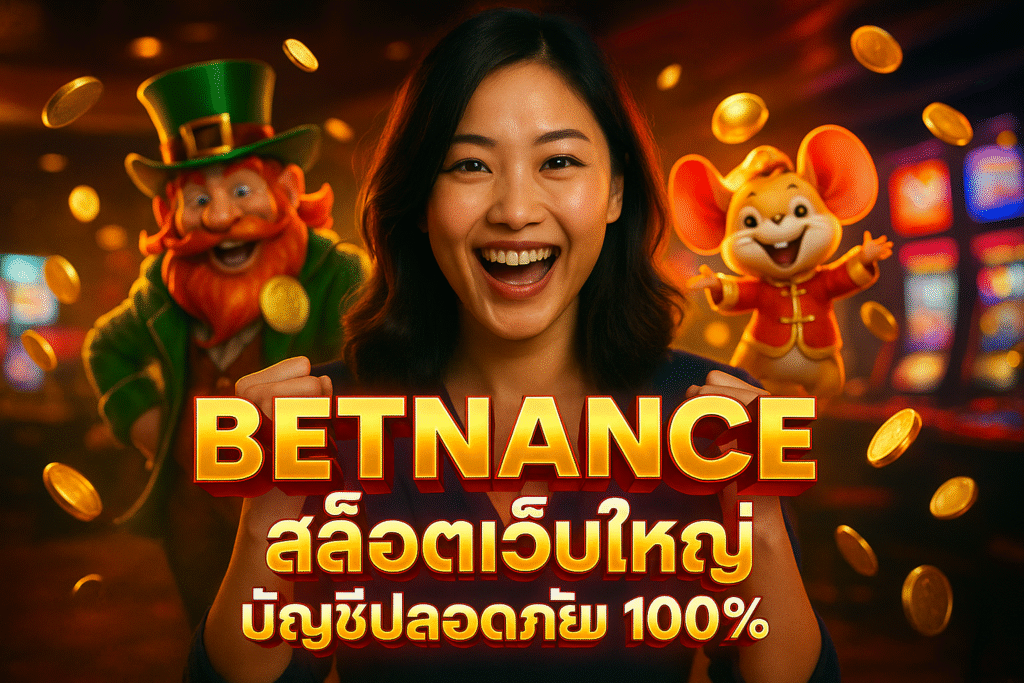 BETNANCE สล็อตเว็บใหญ่ บัญชีปลอดภัย 100%