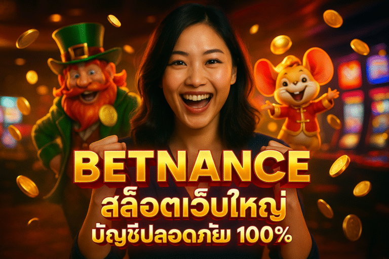 BETNANCE สล็อตเว็บใหญ่ บัญชีปลอดภัย 100%