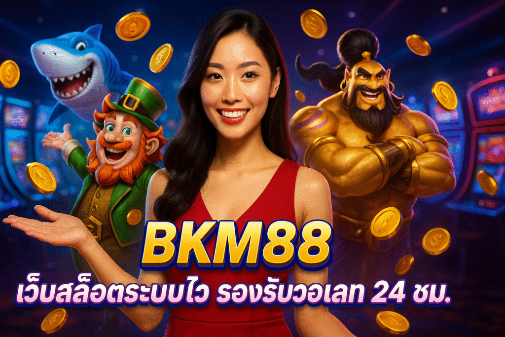 BKM88 เว็บสล็อตระบบไว รองรับวอเลท 24 ชม.