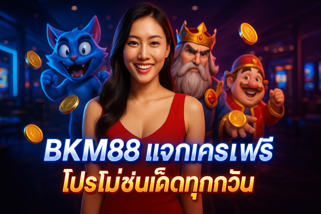 BKM888 แจกเครดิตฟรี โปรโมชั่นเด็ดทุกวัน